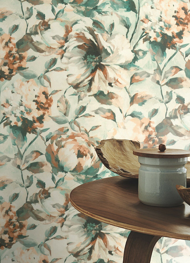 Attia Light Blue Floral