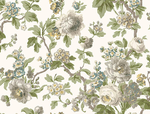 Beatrix Neutral Vintage Floral