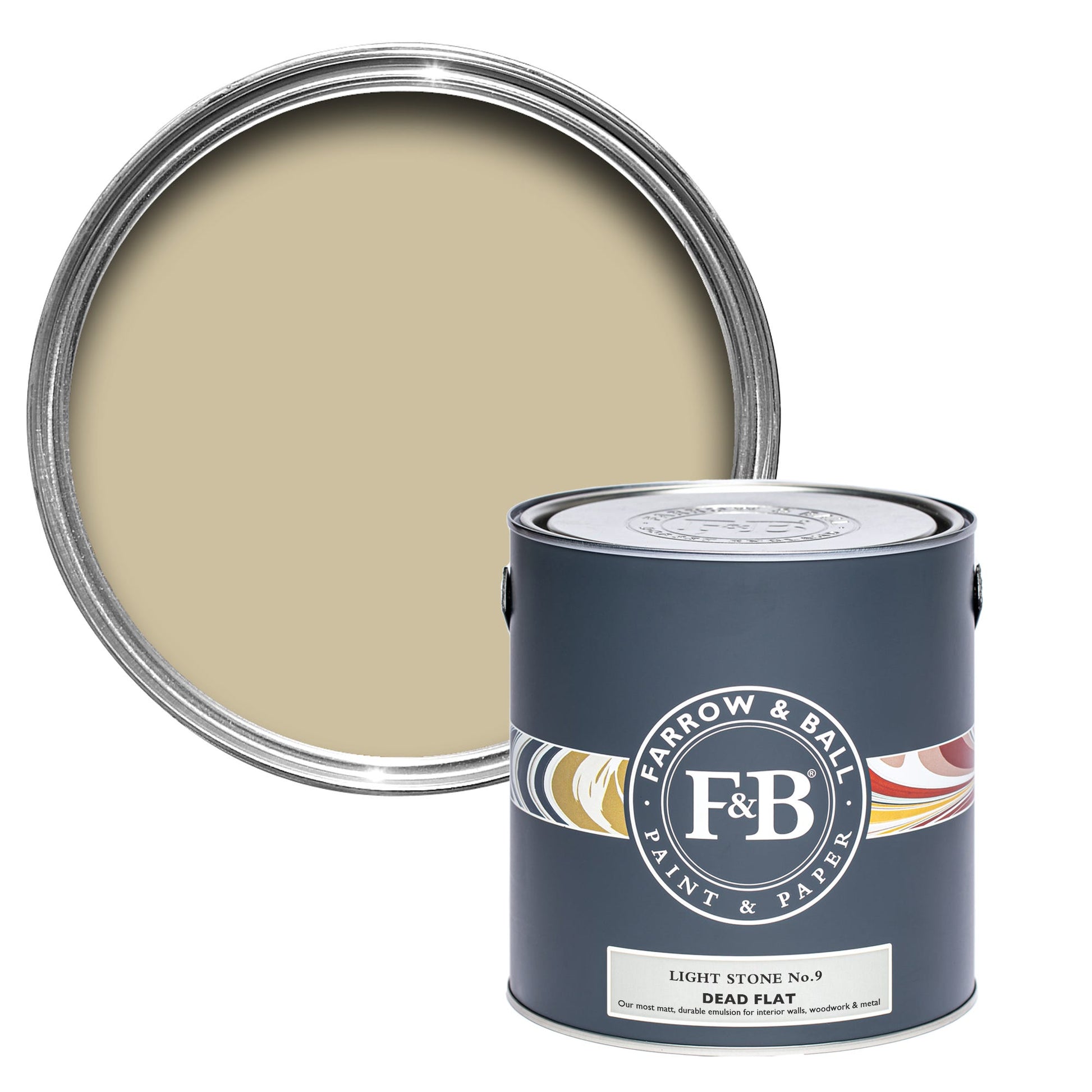 US Gallon Dead Flat Light Stone No.9