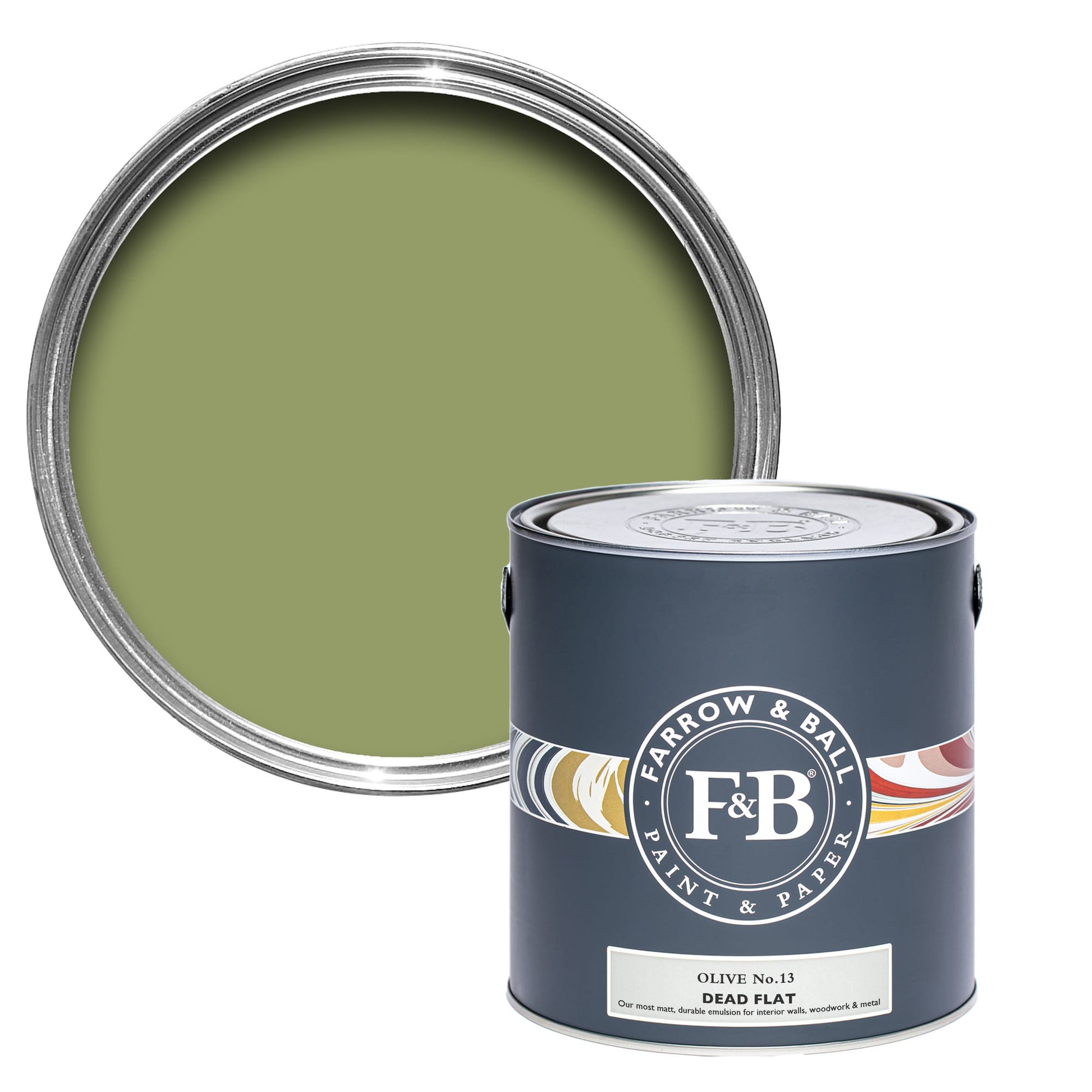 750ml Dead Flat Olive No.13