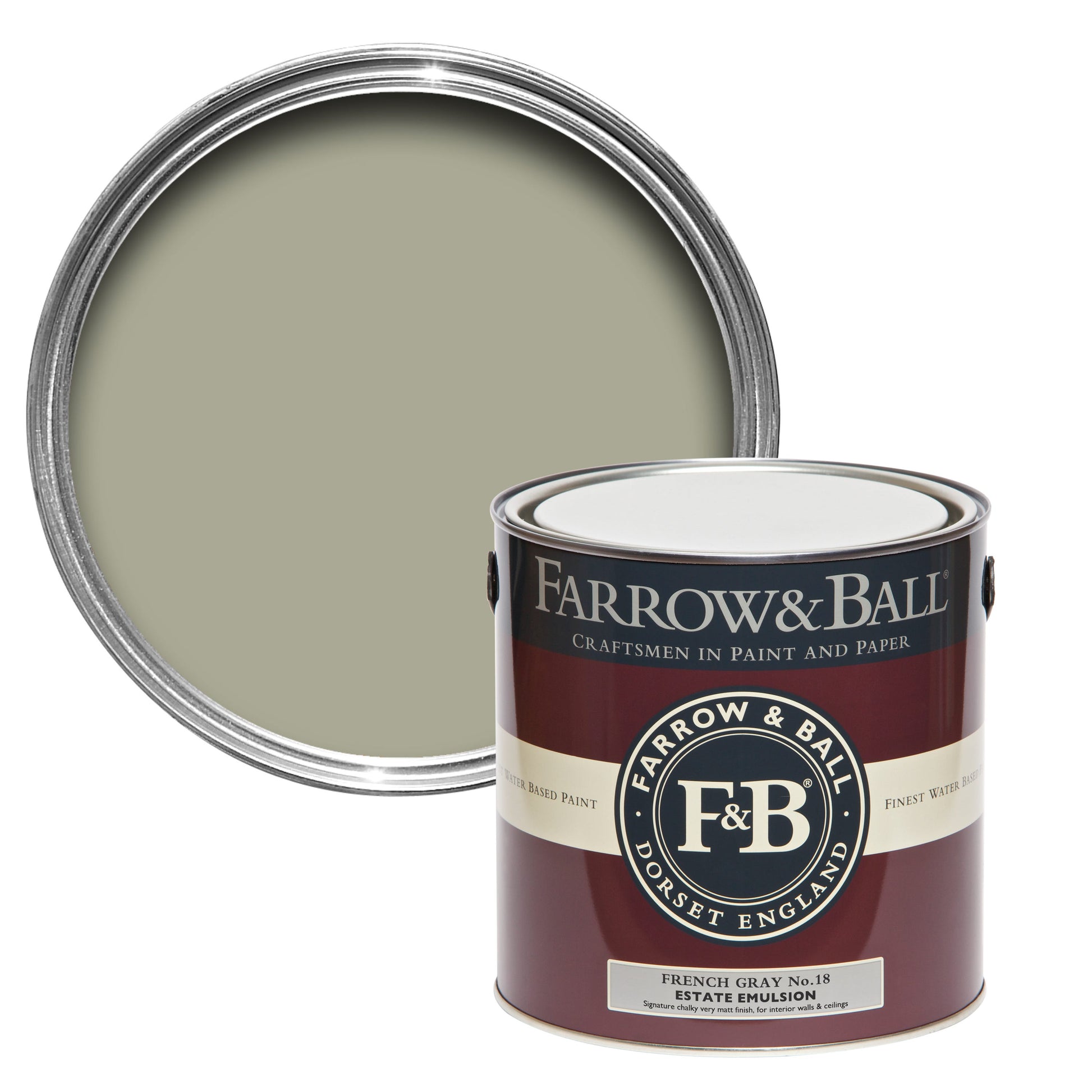 US Gallon Modern Emulsion French Gray No.18