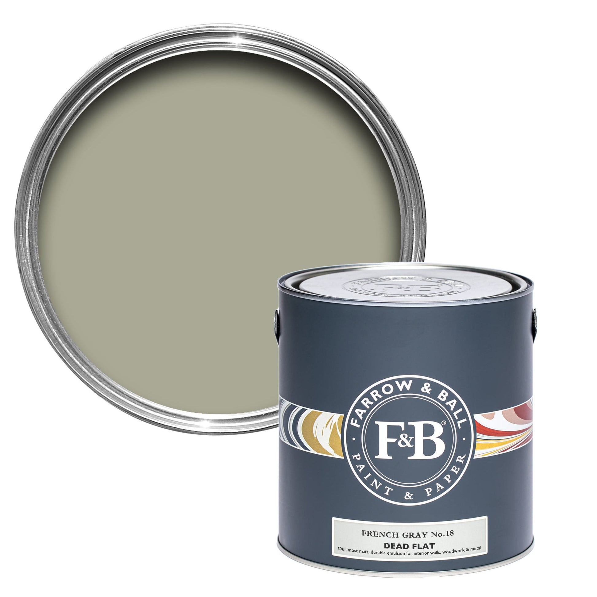 750ml Dead Flat French Gray No.18