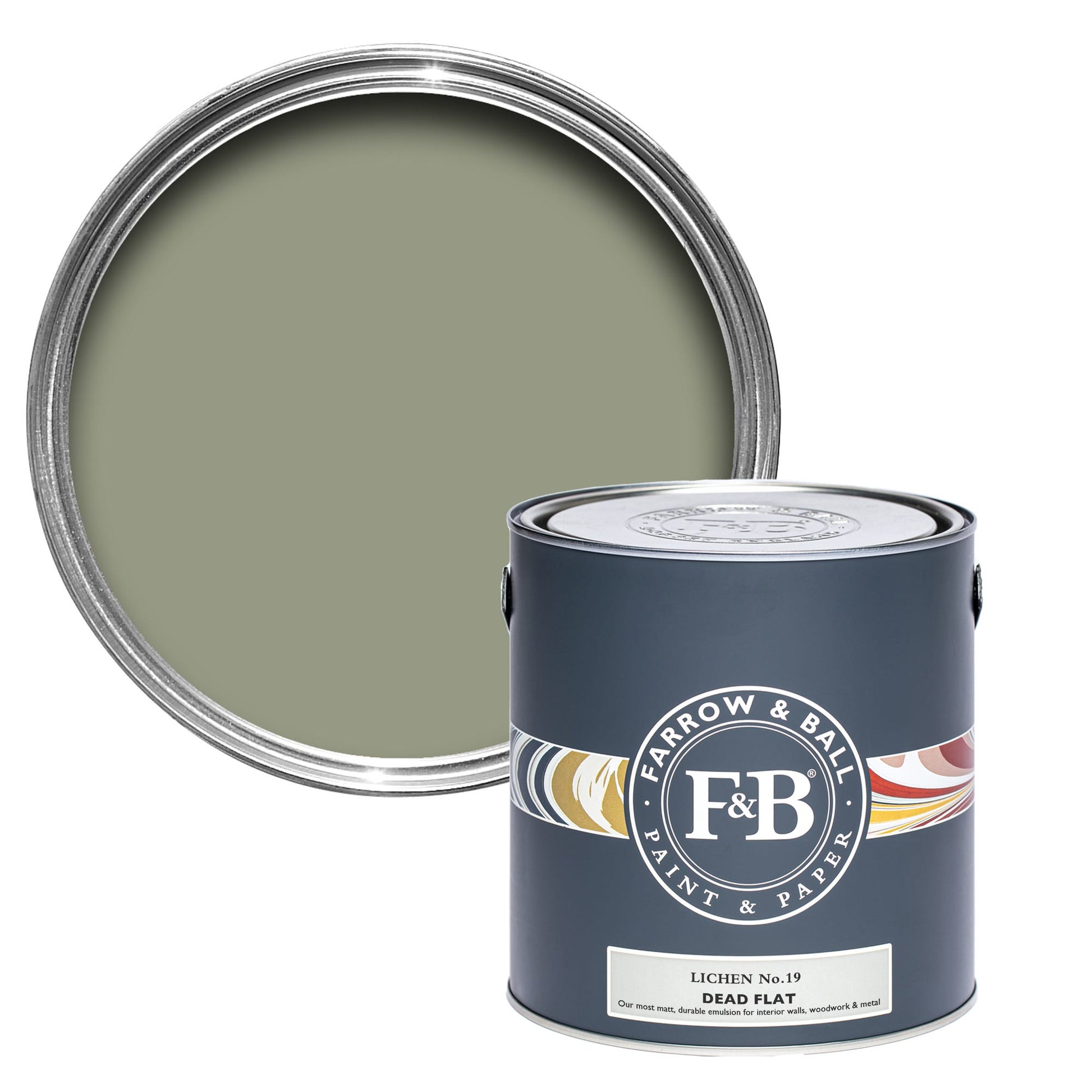 US Gallon Dead Flat Lichen No.19