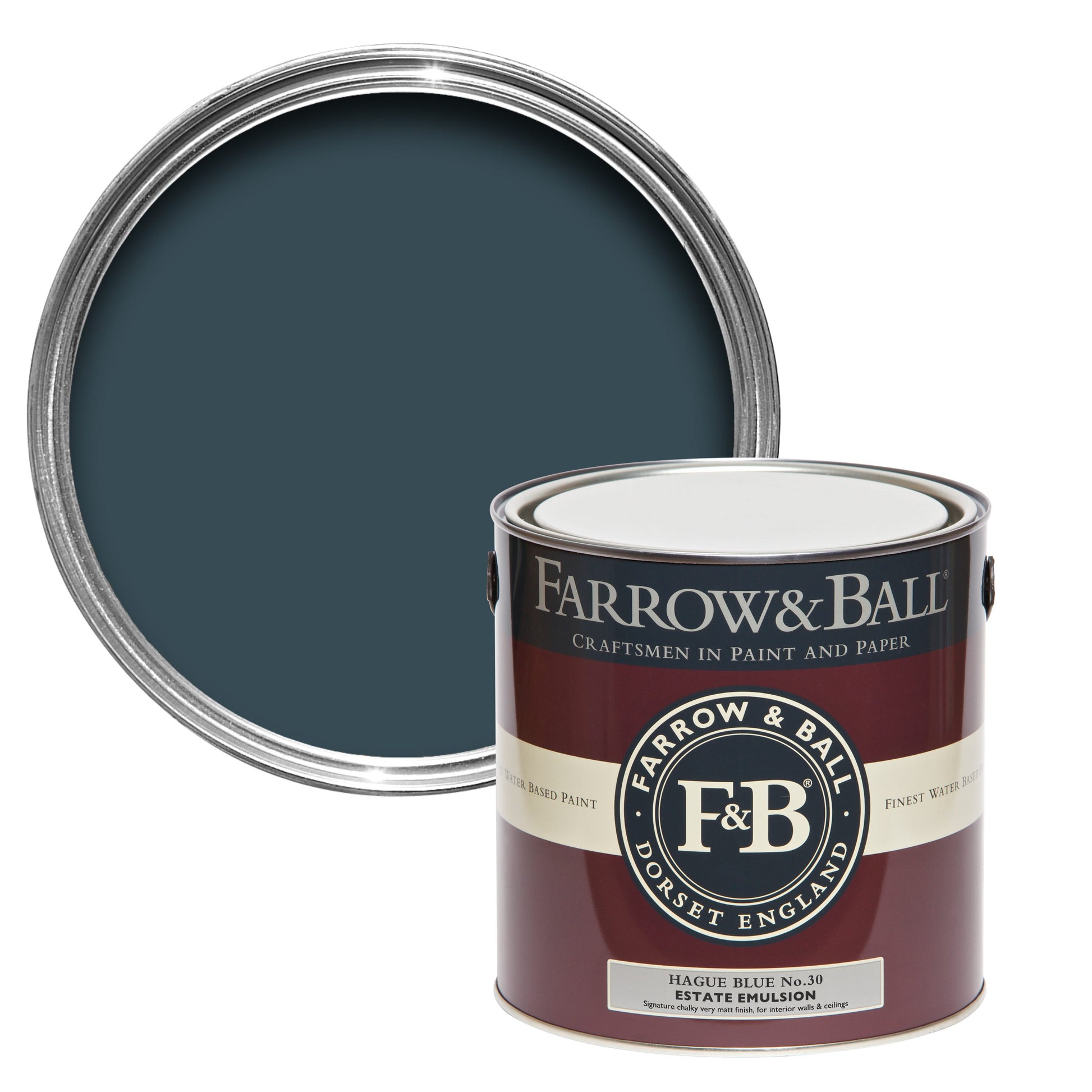 US Gallon Estate Emulsion Hague Blue No.30