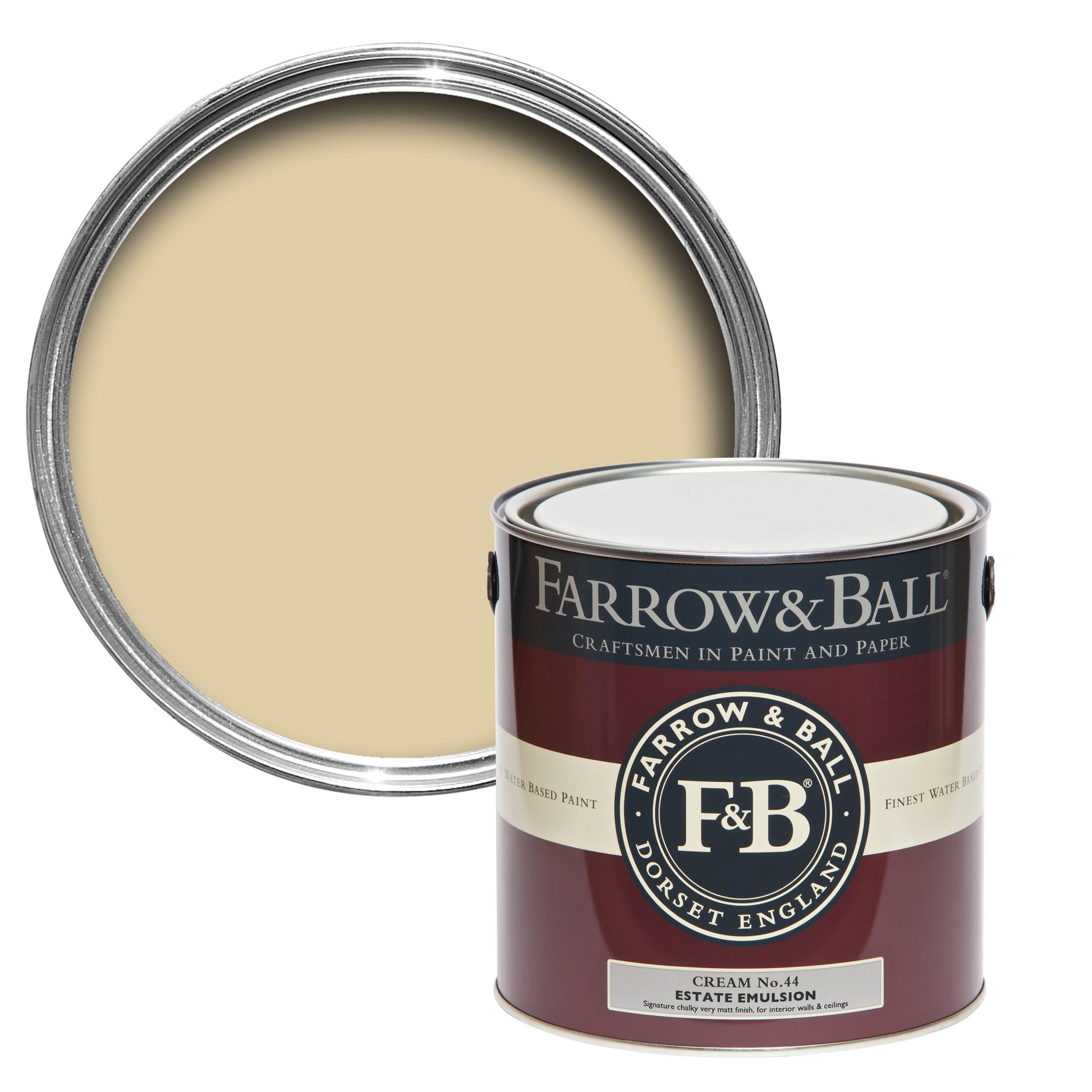 US Gallon Flat Eggshell Cream No.44