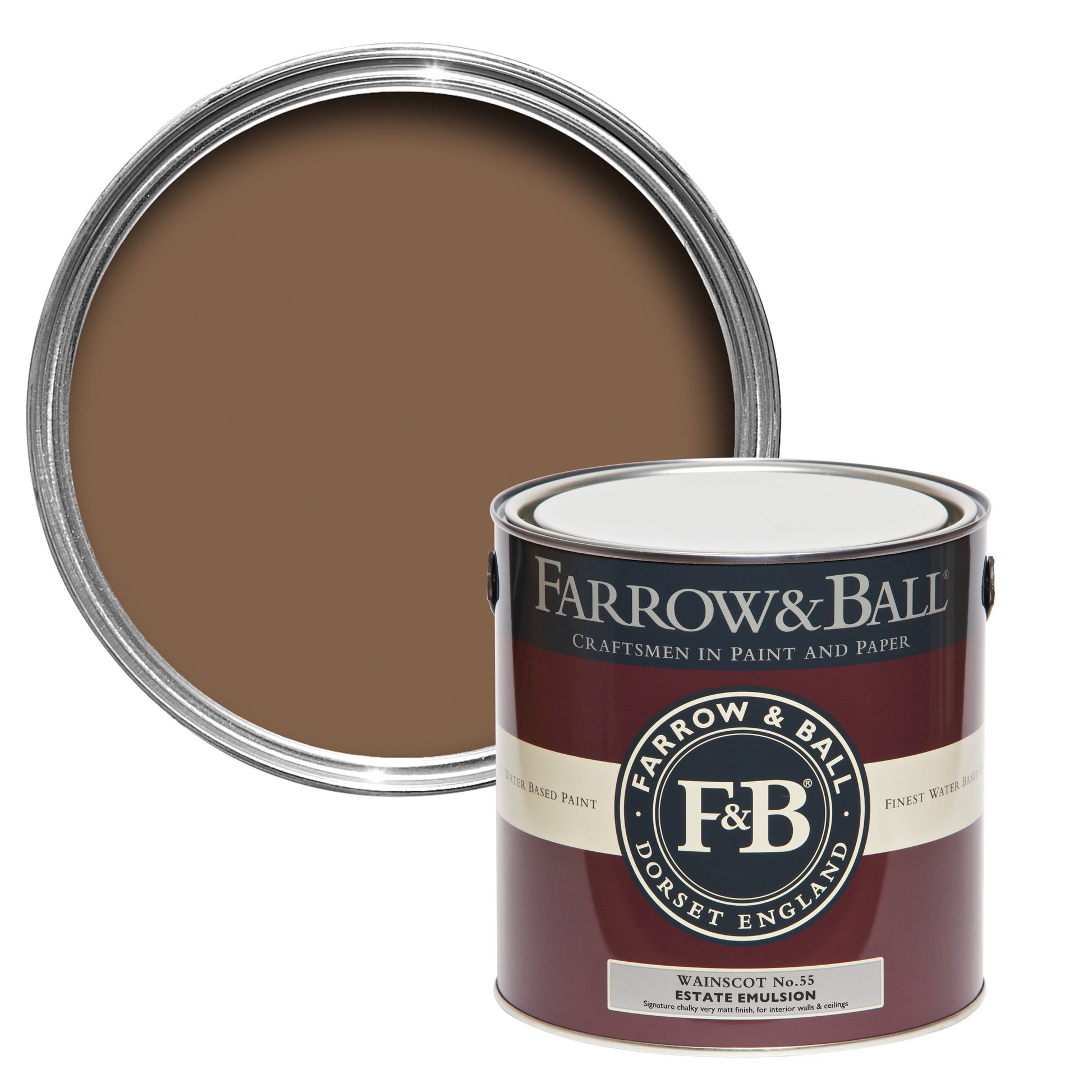 US Gallon Flat Eggshell Wainscot No.55