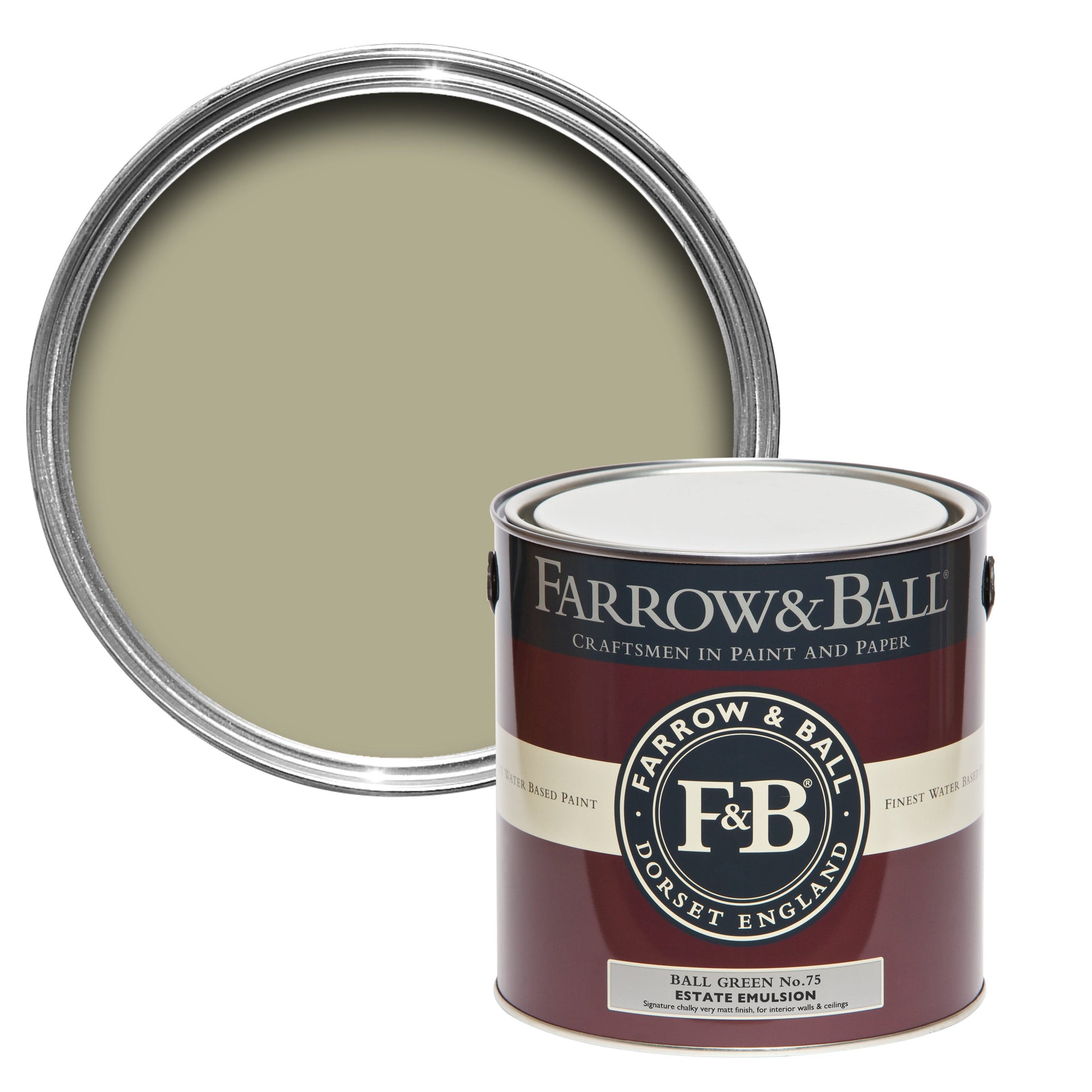 US Gallon Exterior Masonry Ball Green No.75