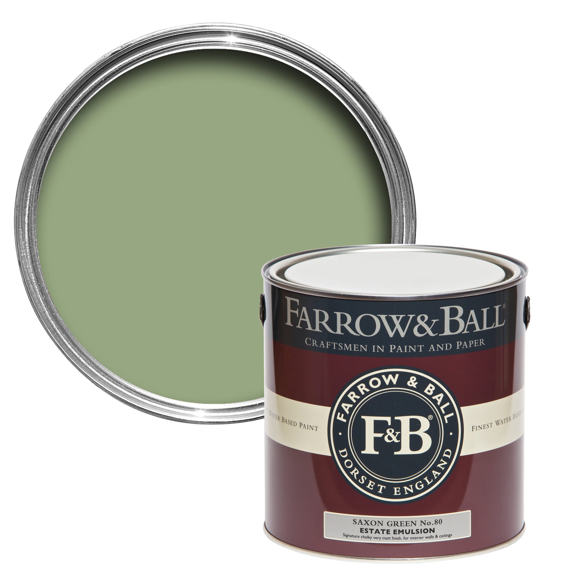 US Gallon Estate Emulsion Saxon Green No.80