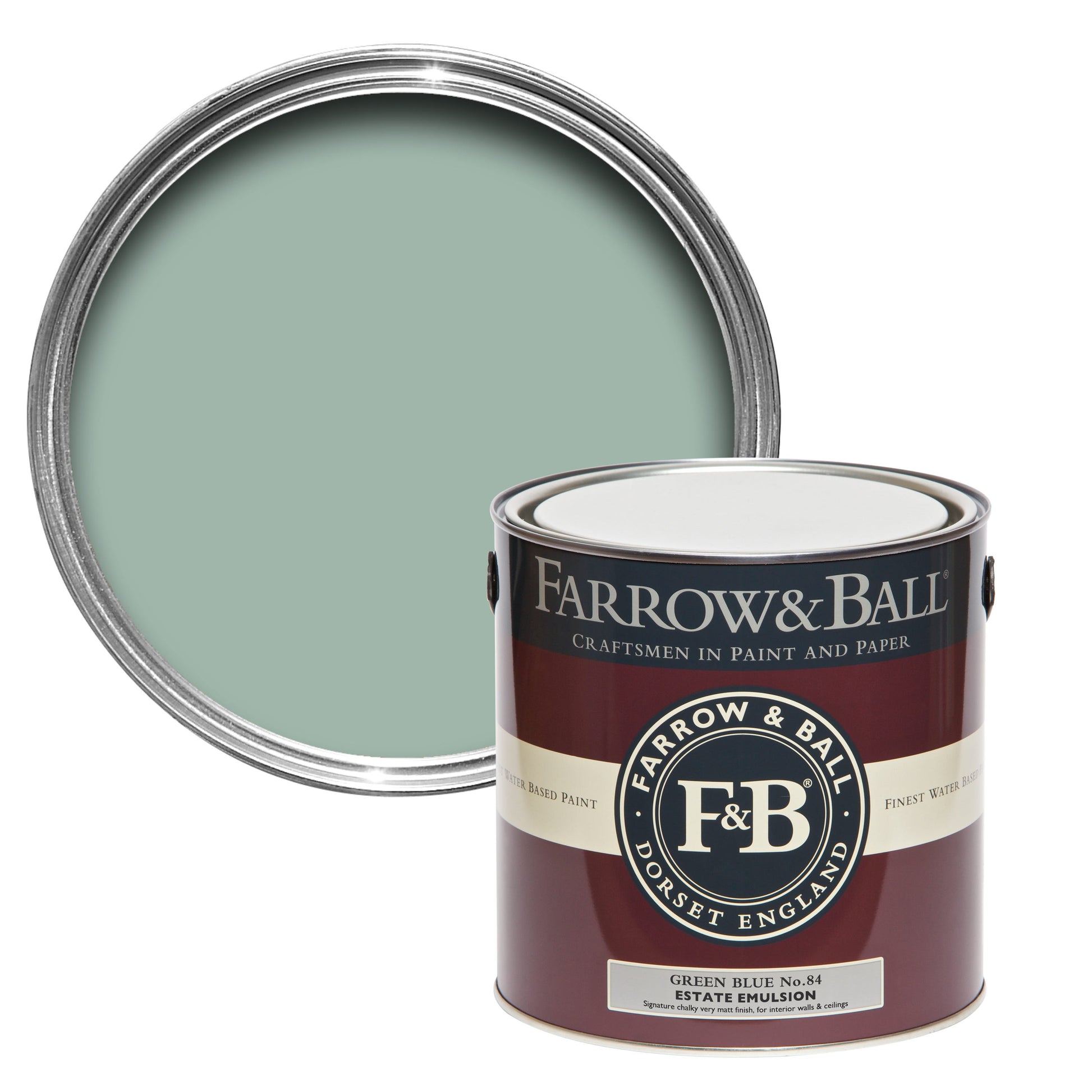 US Gallon Estate Emulsion Green Blue No.84