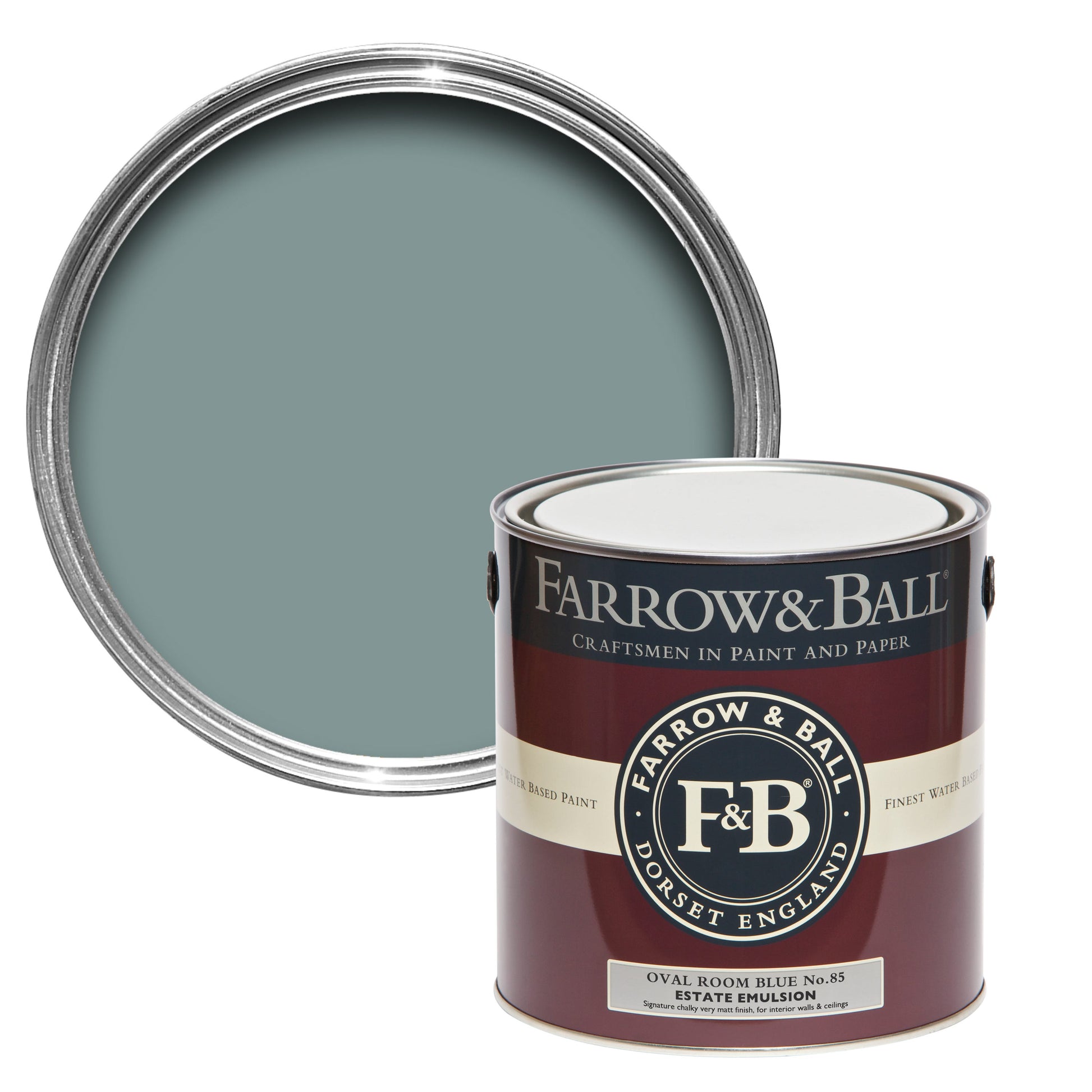 US Gallon Modern Emulsion Oval Room Blue No.85
