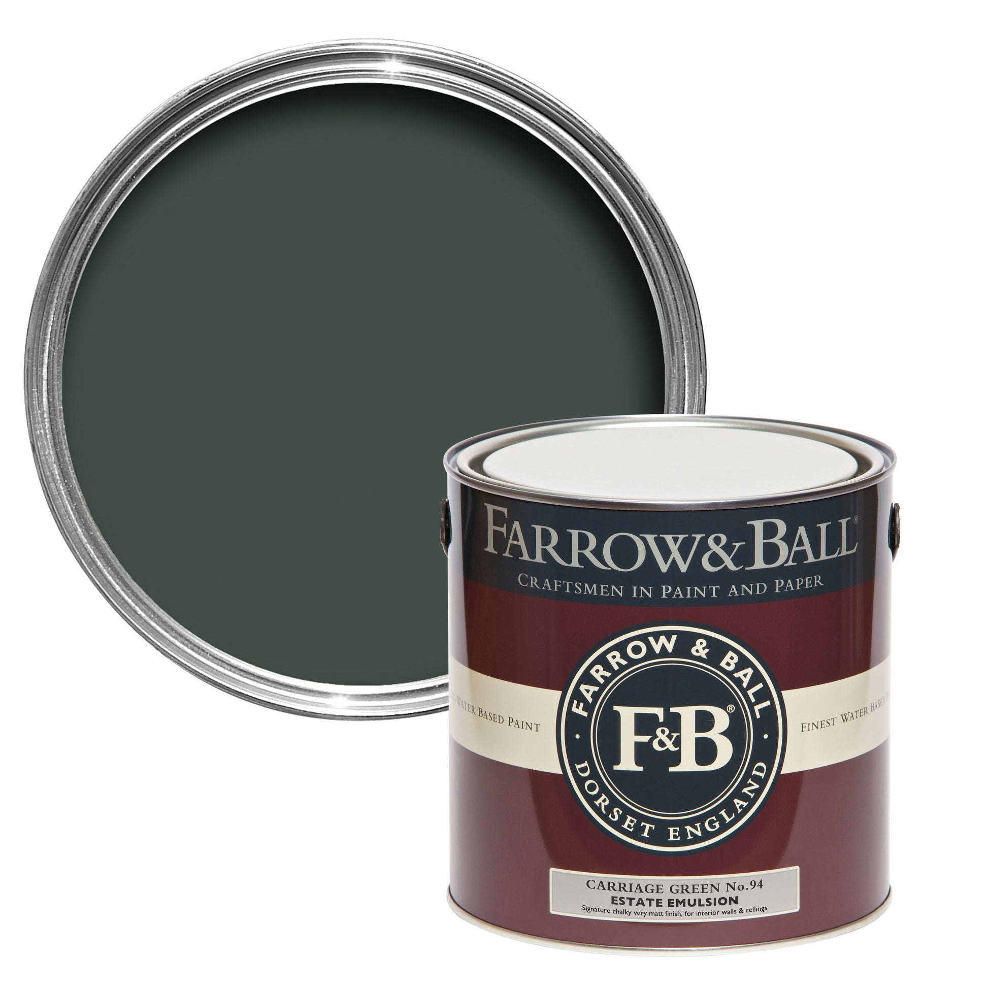 US Gallon Modern Emulsion Carriage Green No.94