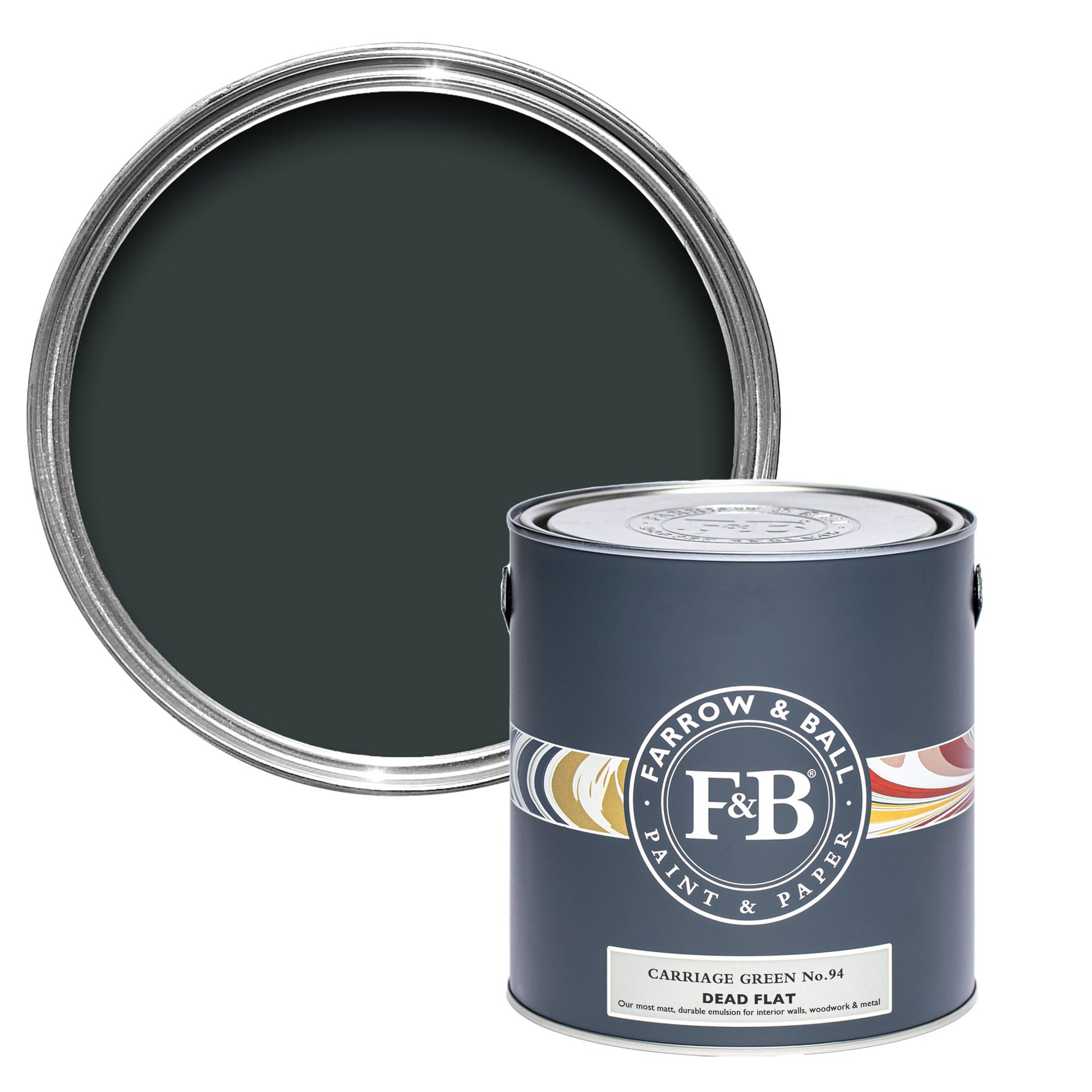 750ml Dead Flat Carriage Green No.94
