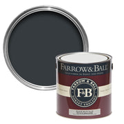 US Gallon Flat Eggshell Black Blue No.95