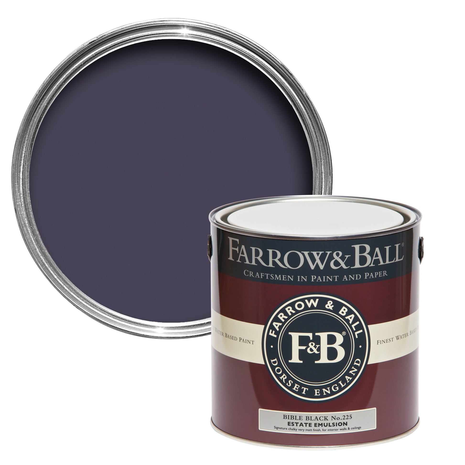 US Gallon Modern Emulsion Bible Black No.225