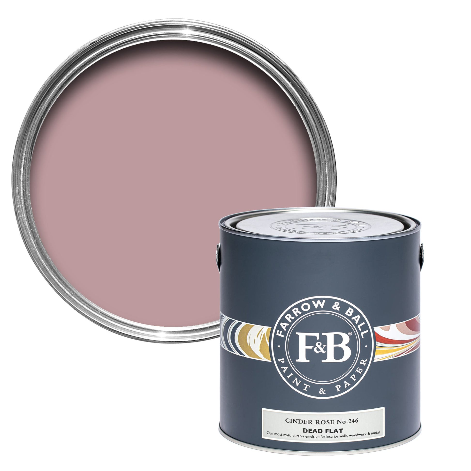 750ml Dead Flat Cinder Rose No.246