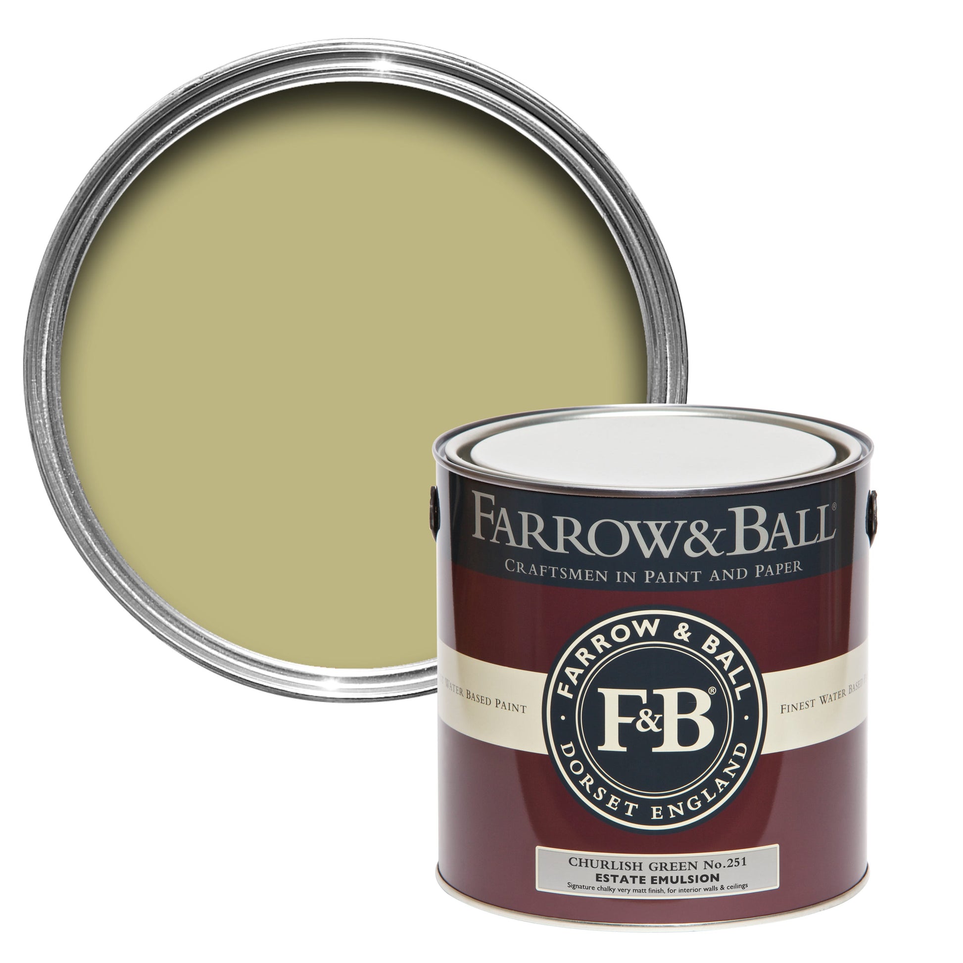 US Gallon Modern Emulsion Churlish Green No.251