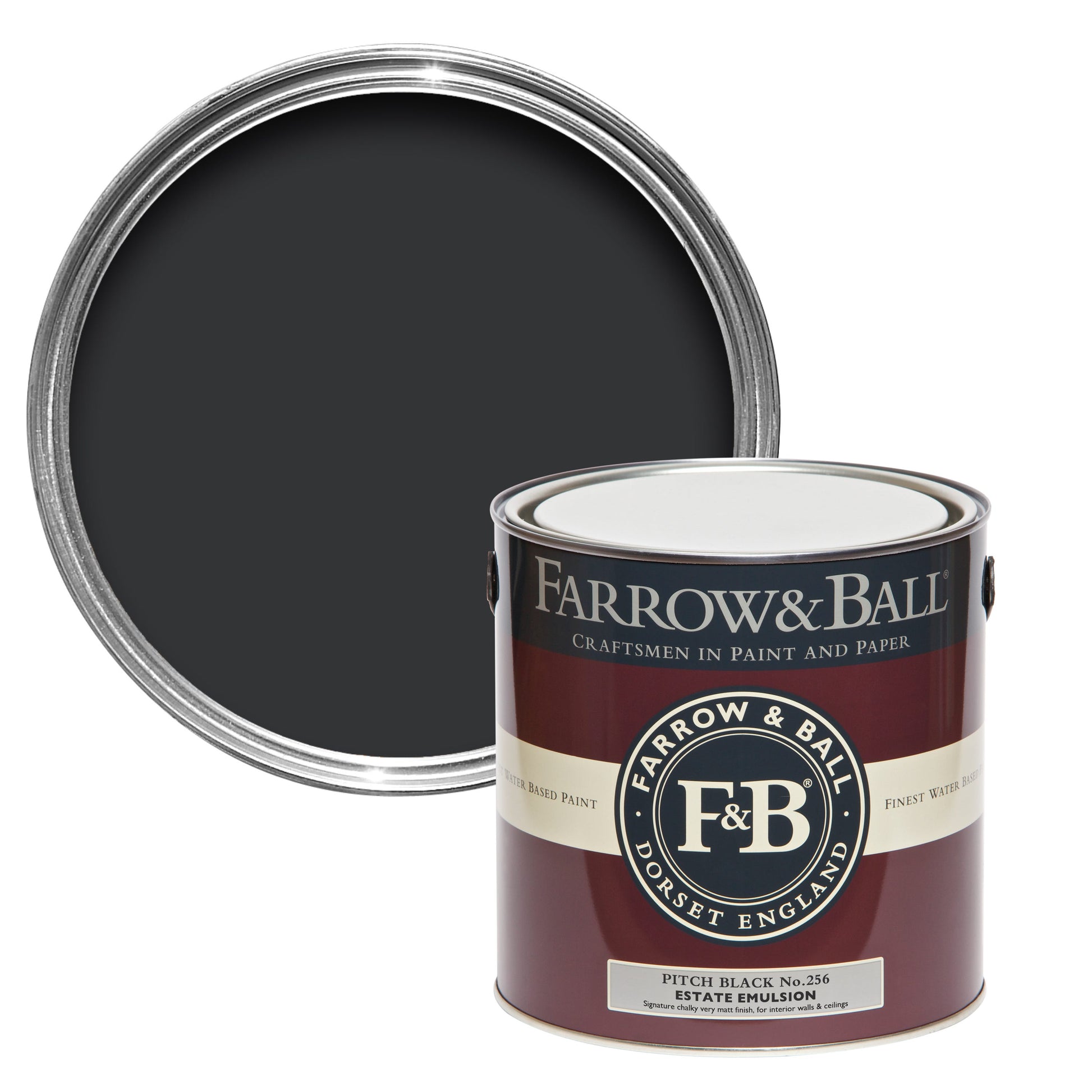 US Gallon Modern Emulsion Pitch Black No.256