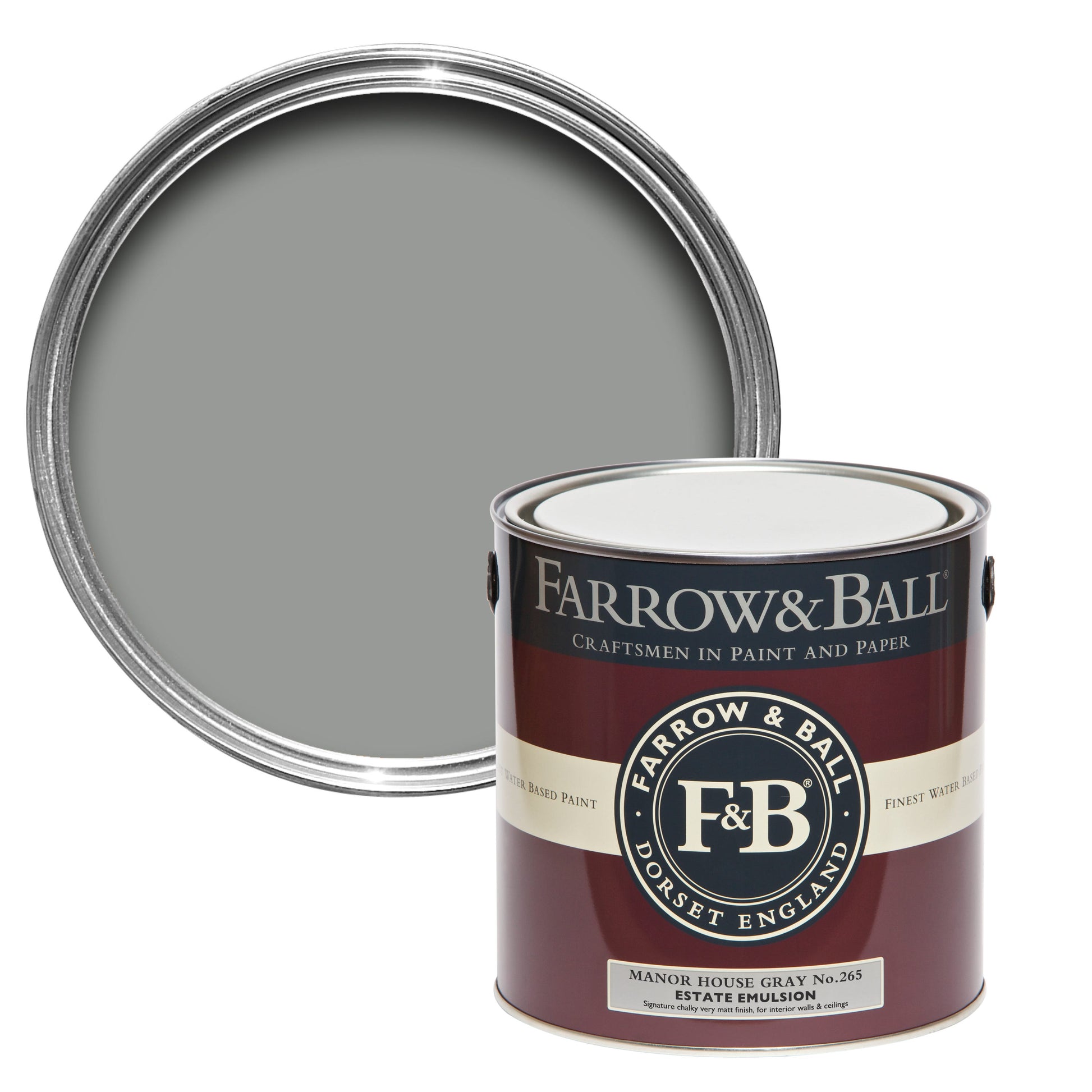 US Gallon Modern Emulsion Manor House Gray No.265