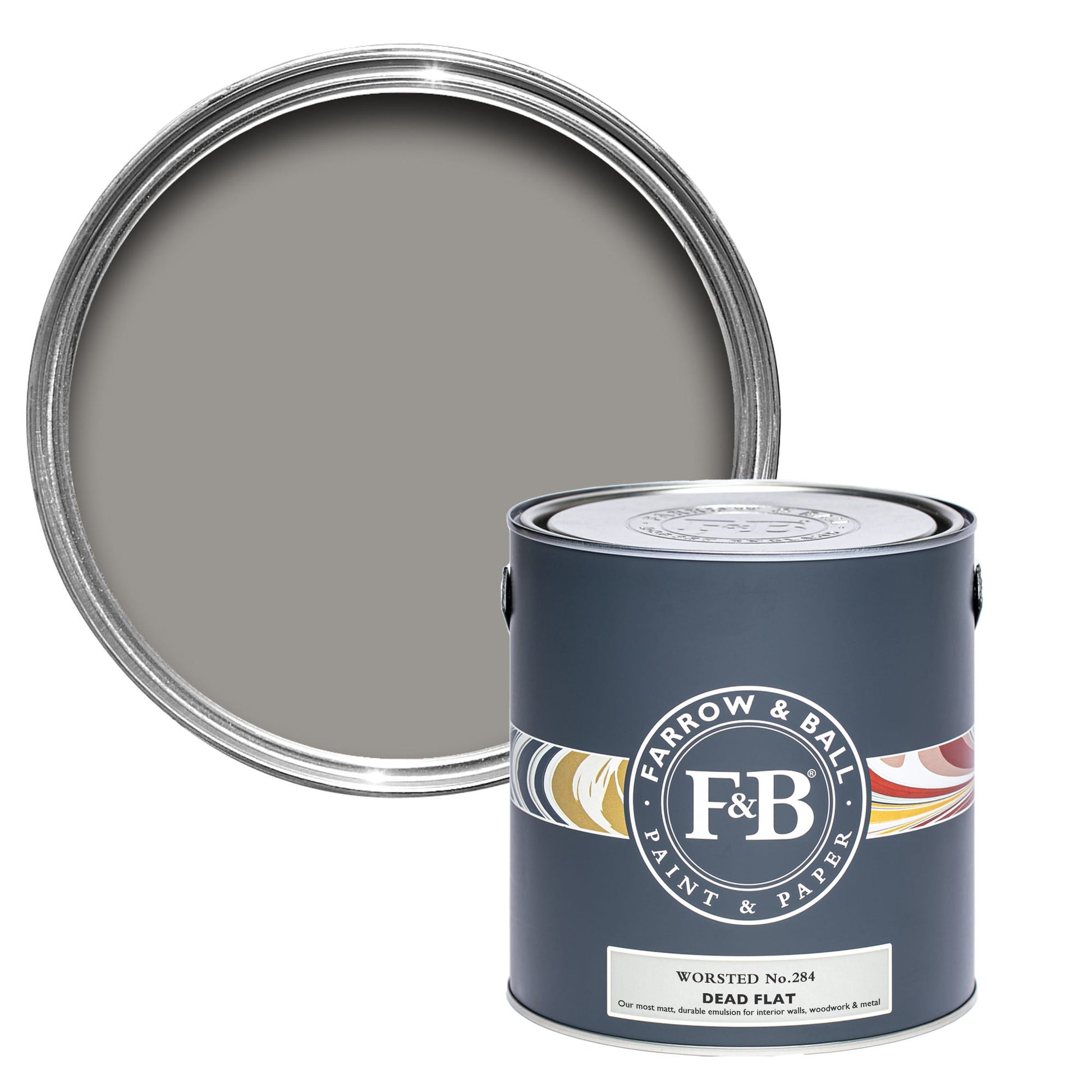 US Gallon Dead Flat Worsted No.284