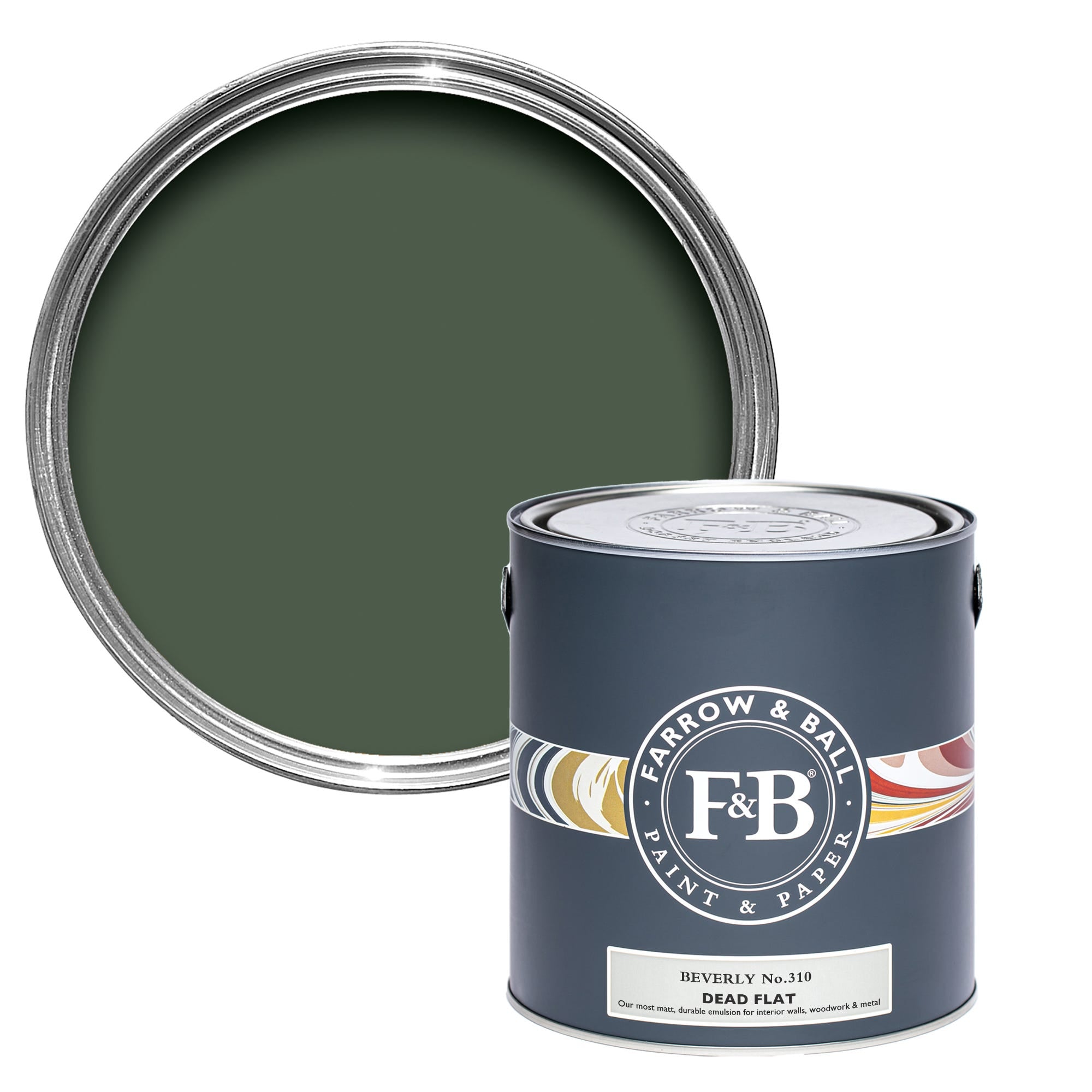 US Gallon Dead Flat Beverly No.310