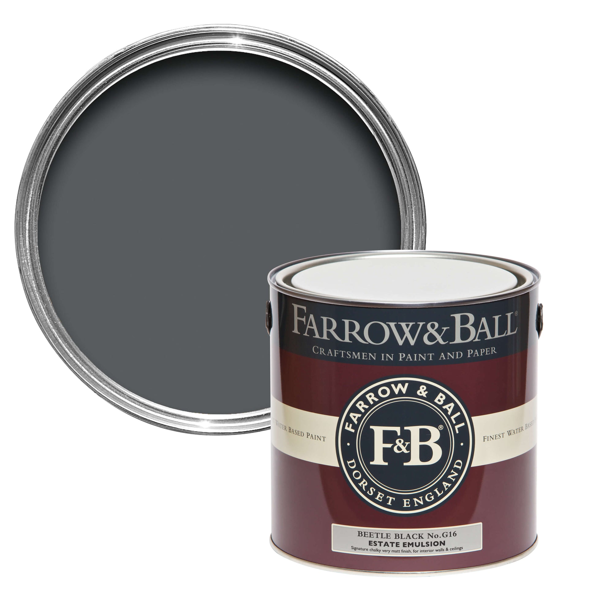 US Gallon Modern Emulsion Beetle Black No.G16