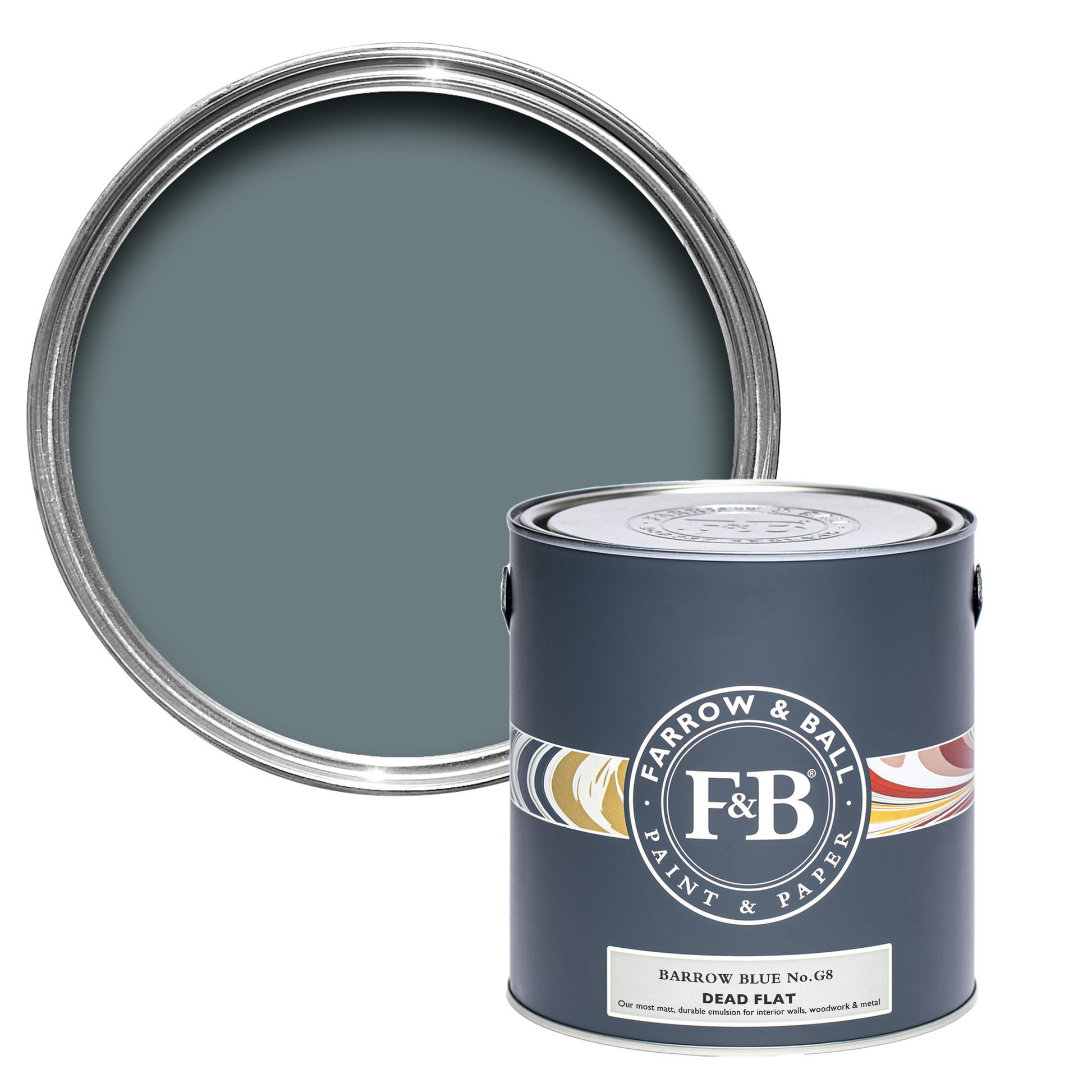 750ml Dead Flat Barrow Blue No.G8