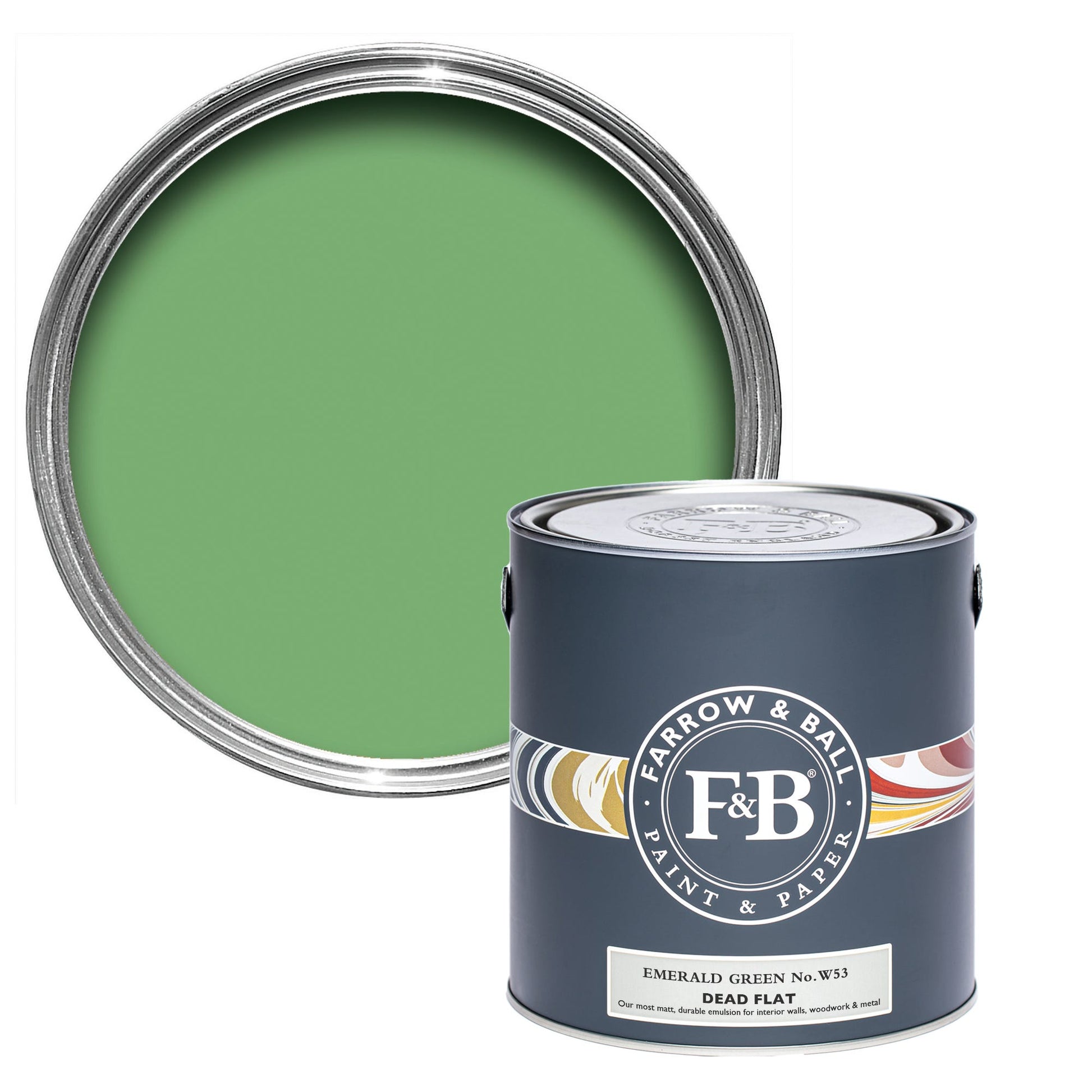 US Gallon Dead Flat Emerald Green No.W53