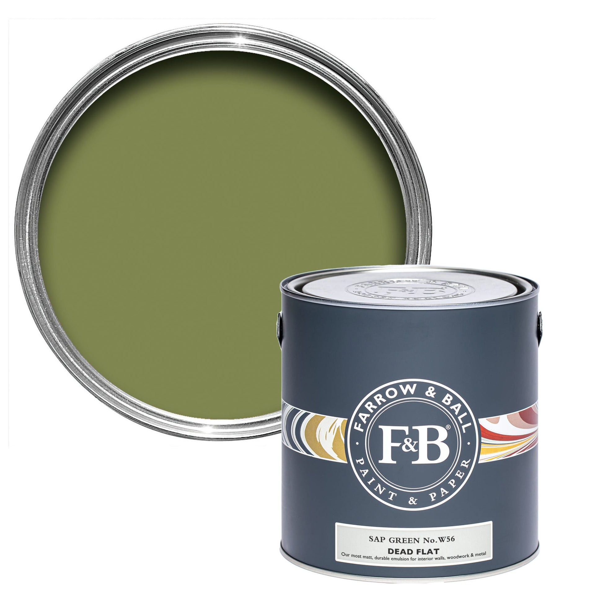 US Gallon Dead Flat Sap Green No.199