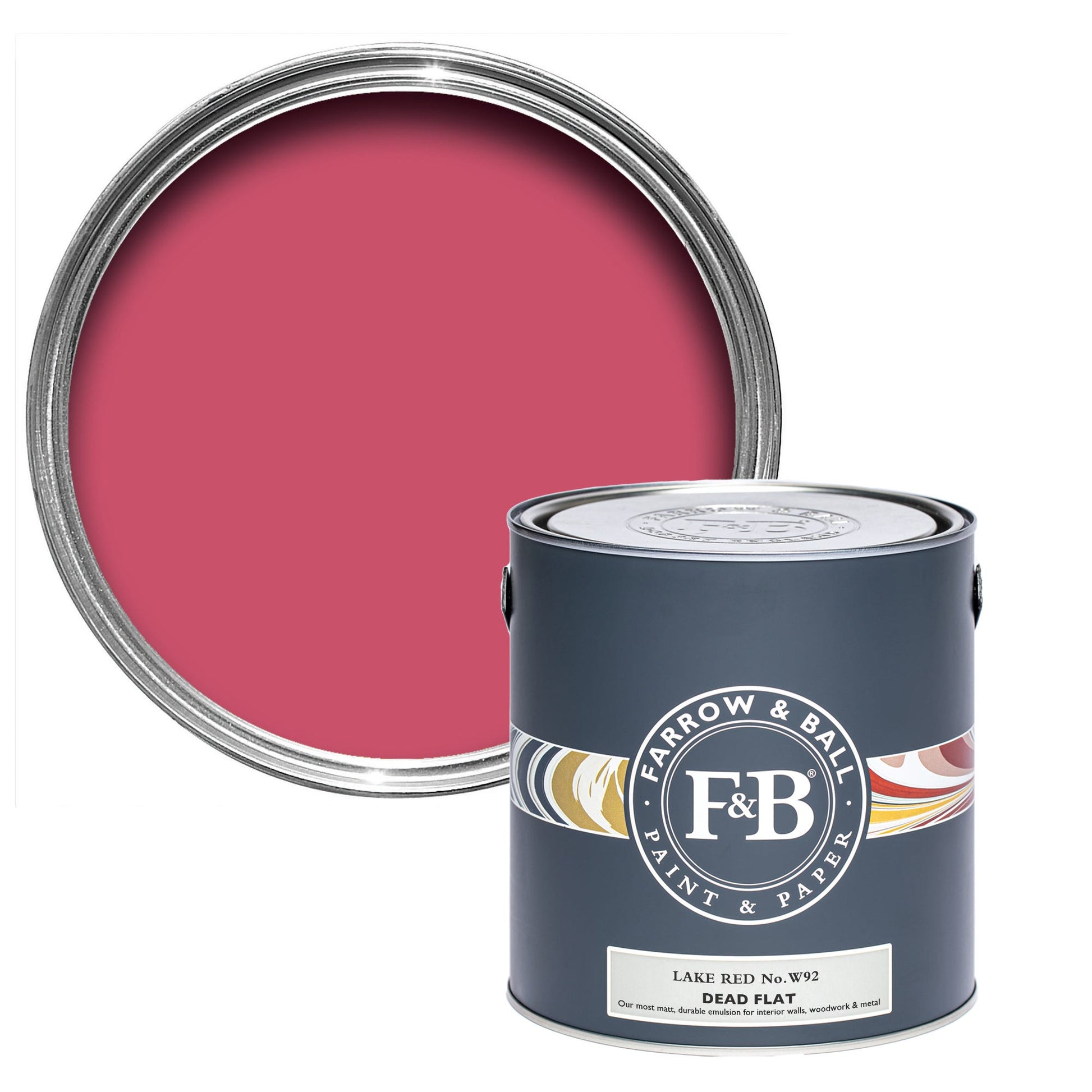 US Gallon Dead Flat Lake Red No.W92