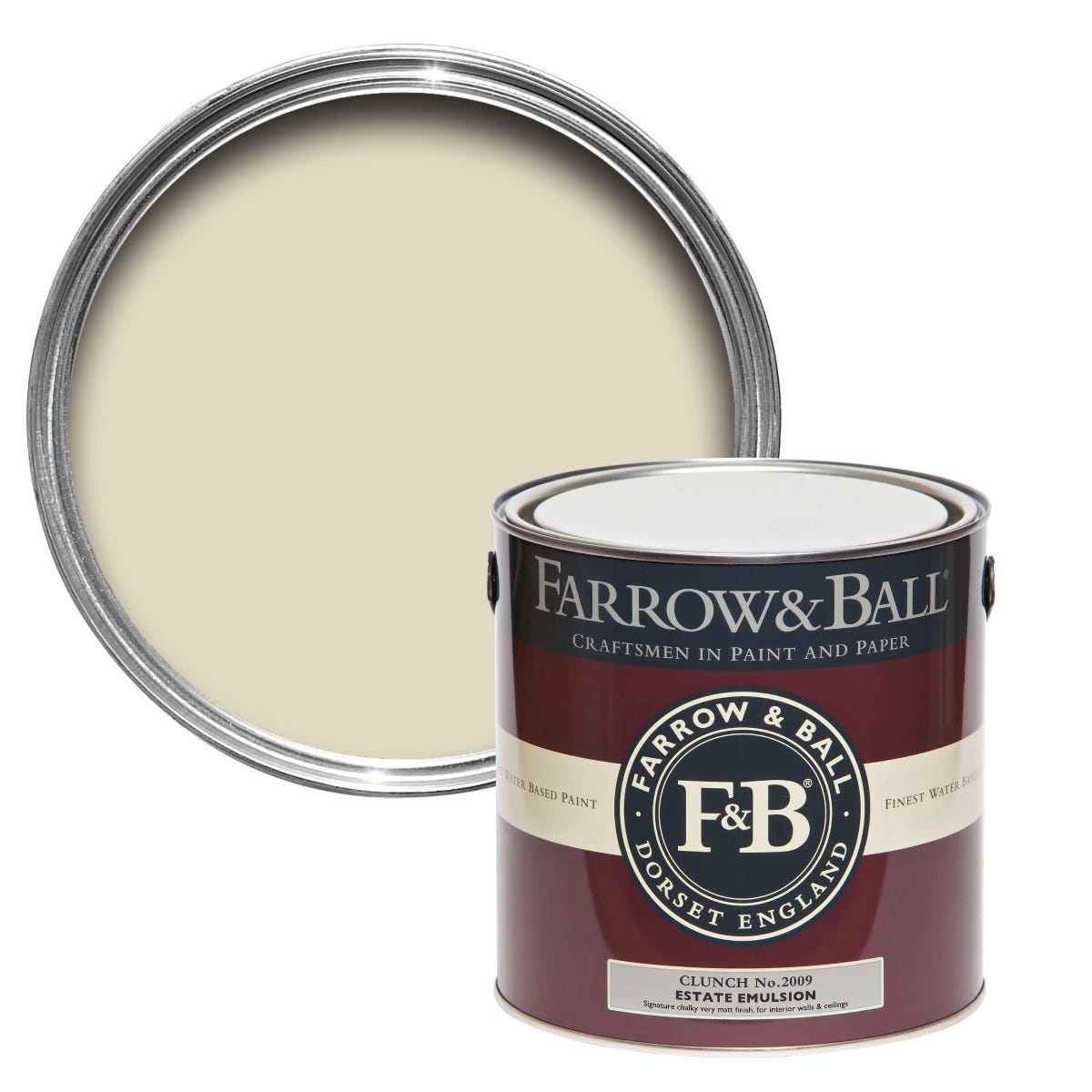 US Gallon Flat Eggshell Clunch No.2009
