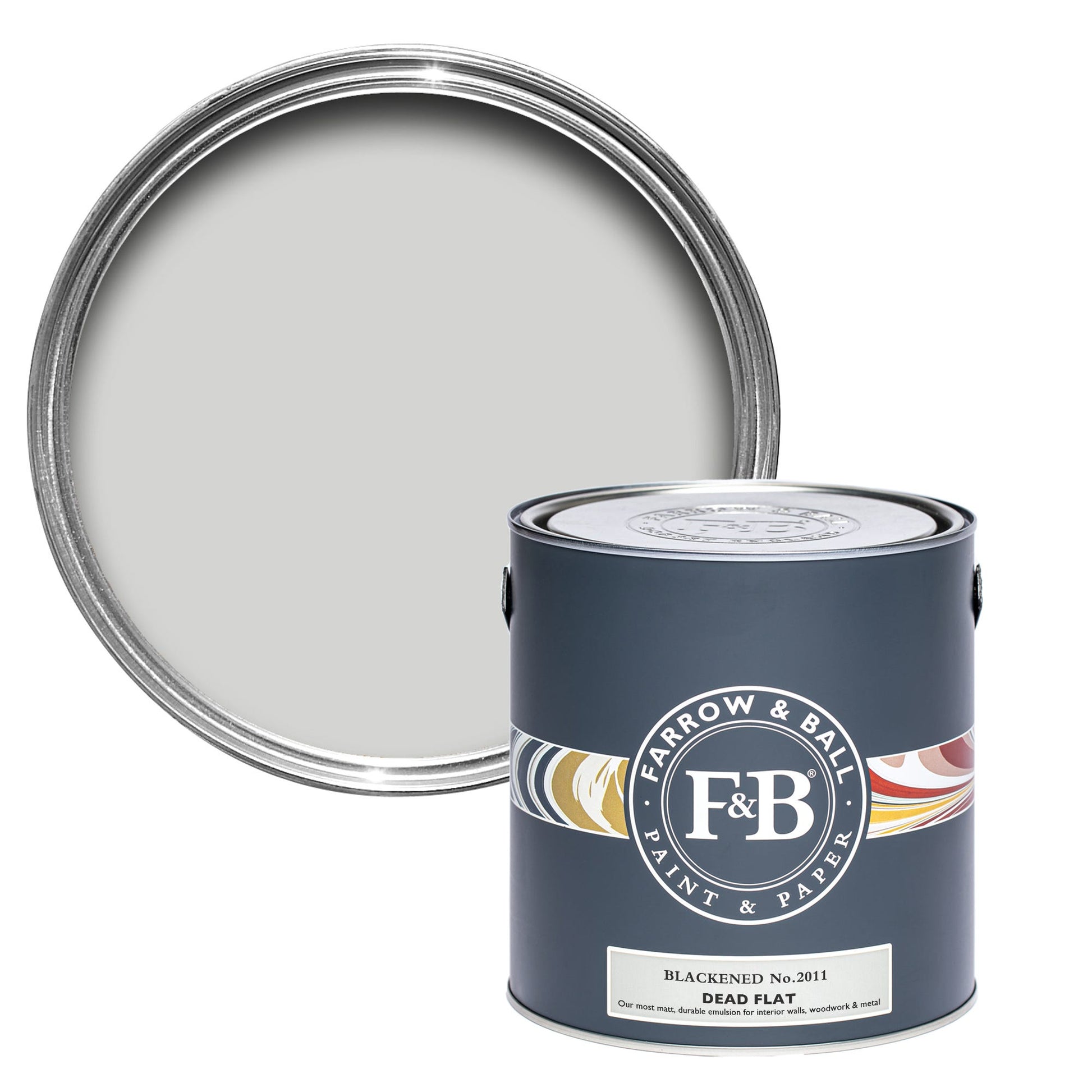US Gallon Dead Flat Blackened No.2011