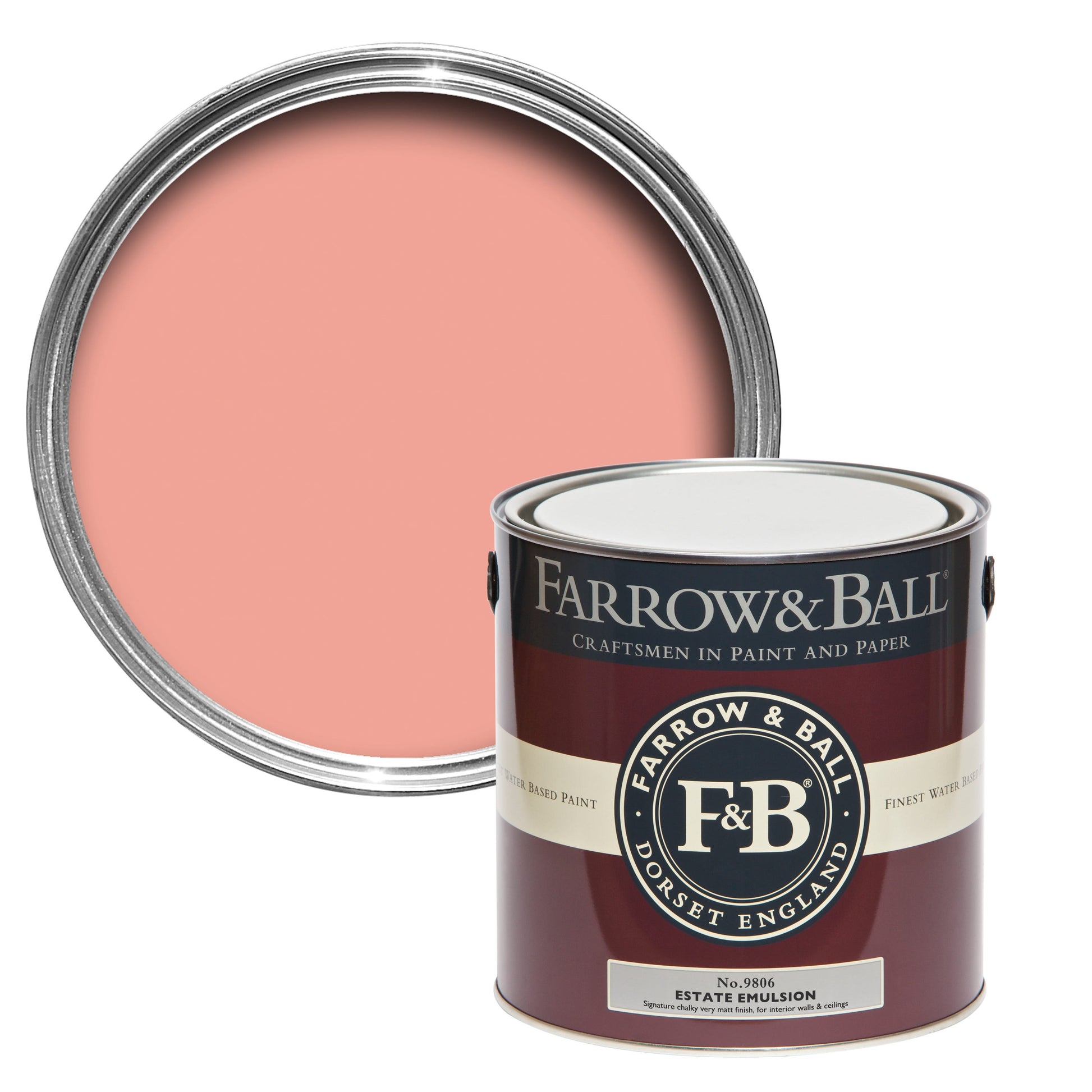 US Gallon Estate Eggshell Blooth Pink No.9806