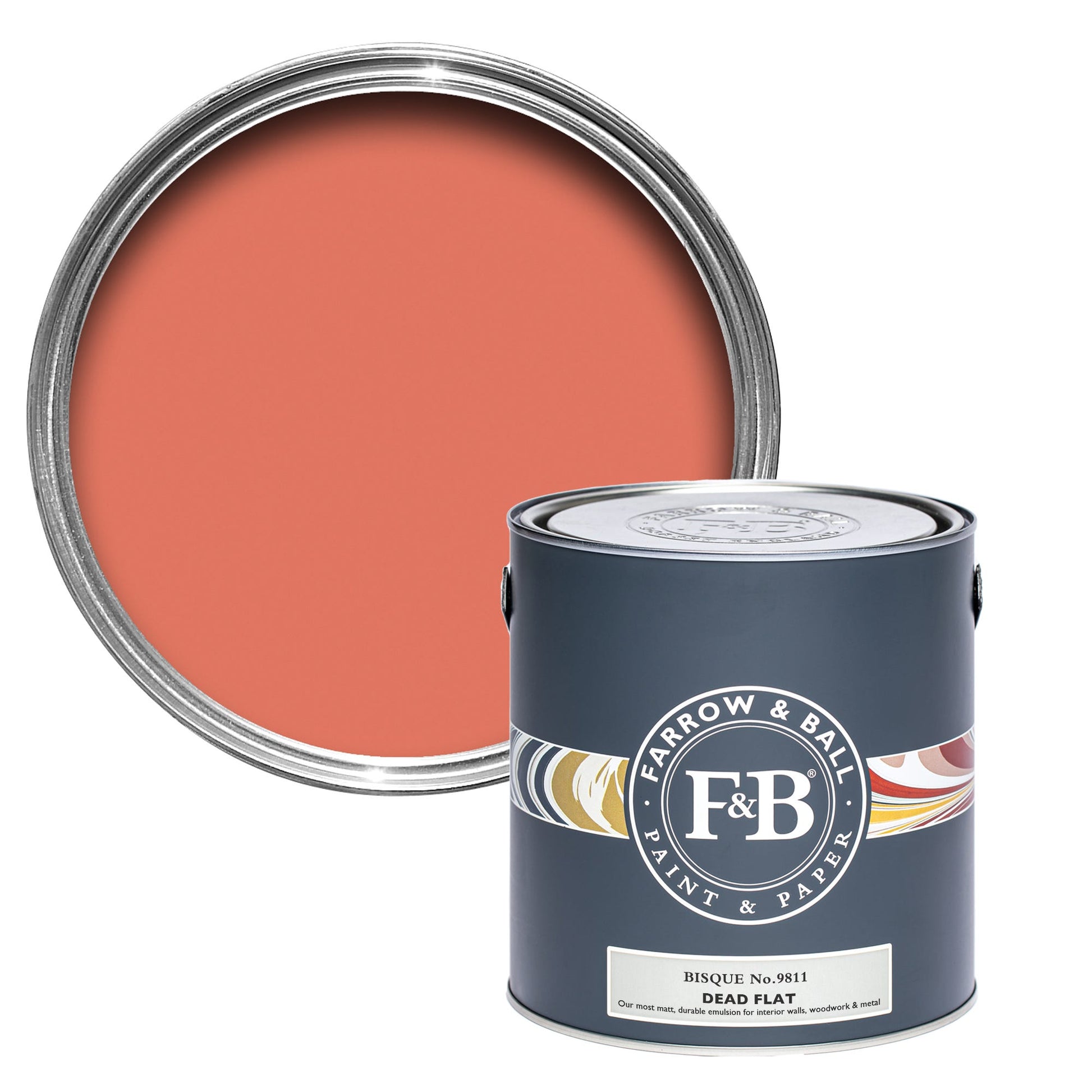 750ml Dead Flat Bisque No.9811