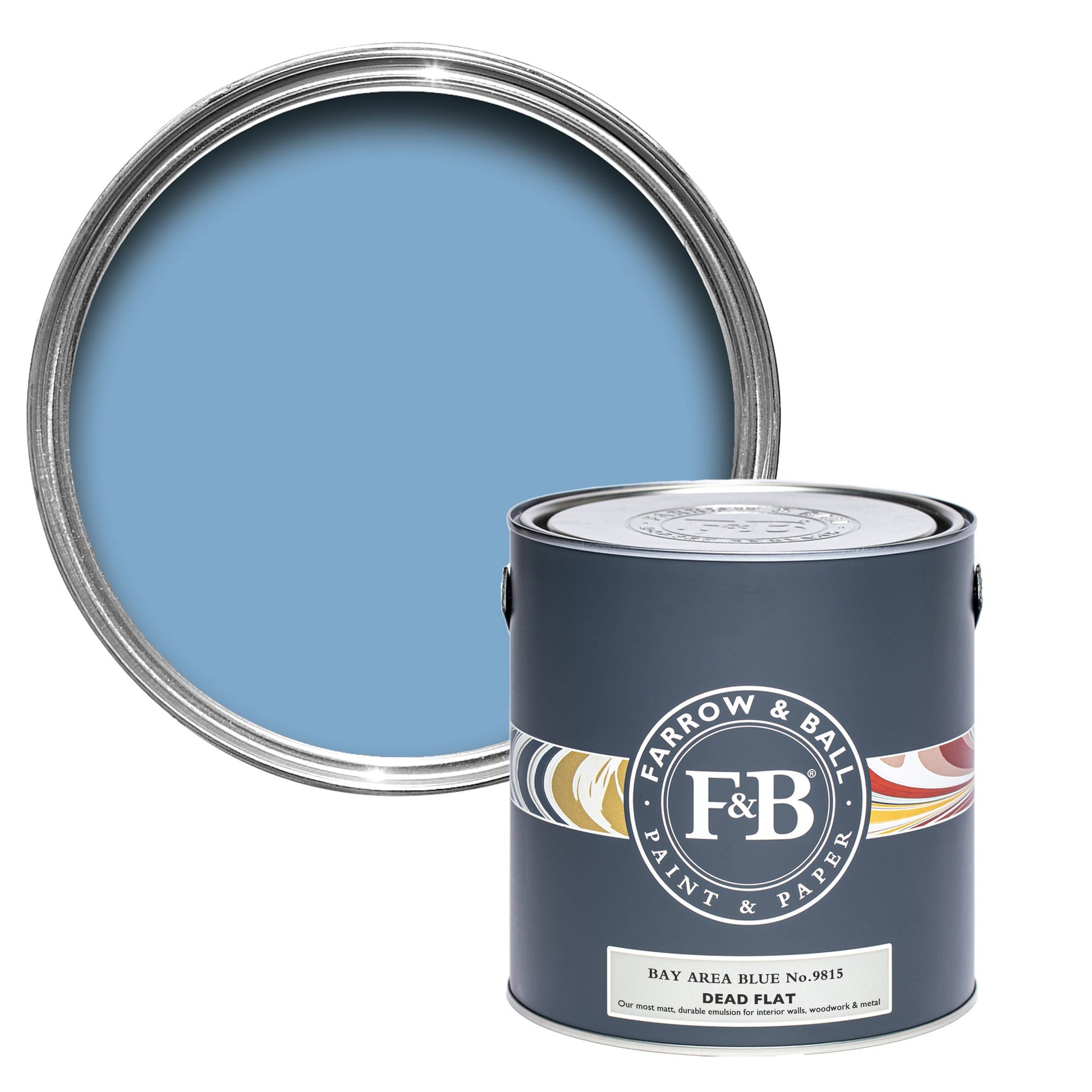 750ml Dead Flat Bay Area Blue No.9815