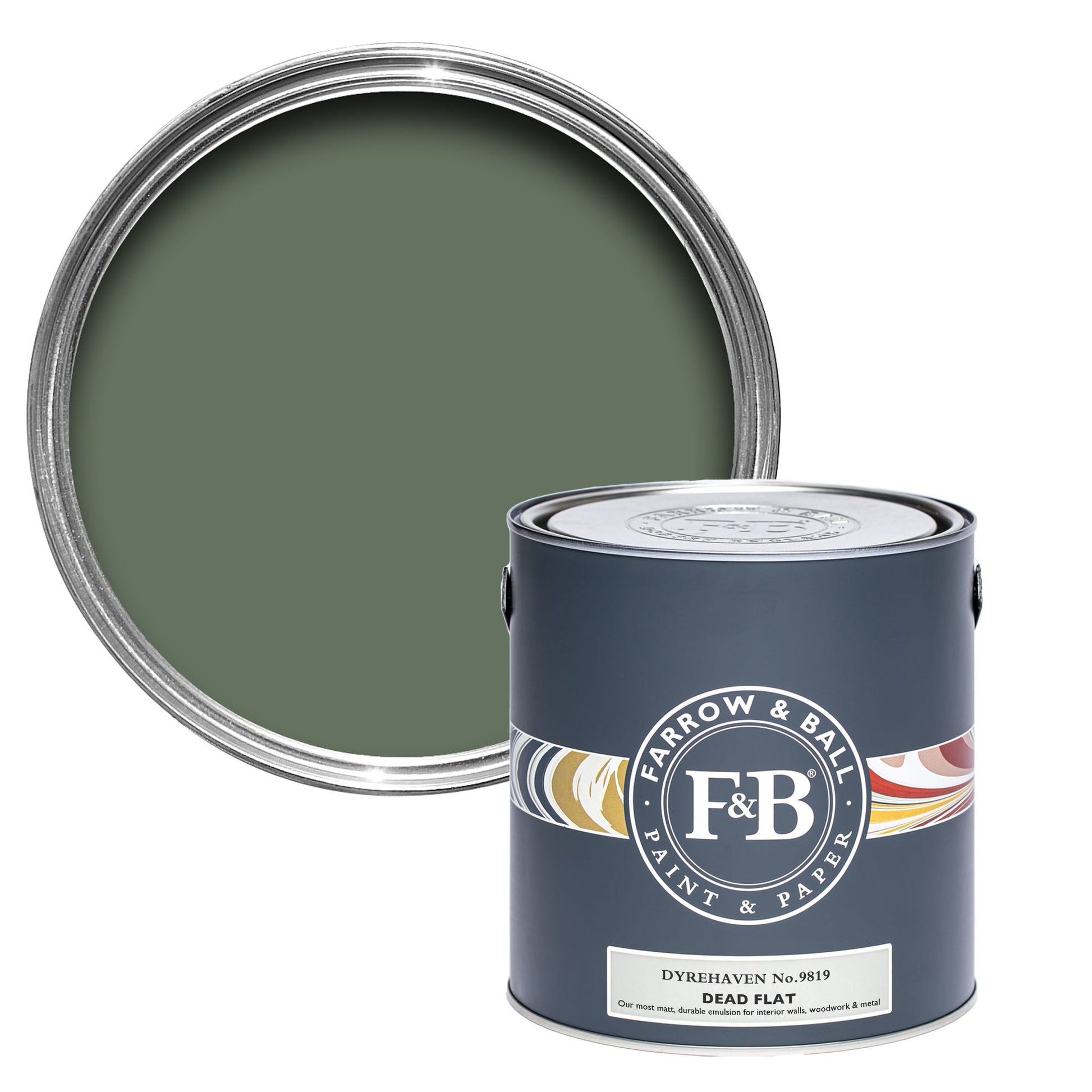US Gallon Dead Flat Dyrehaven No.9819