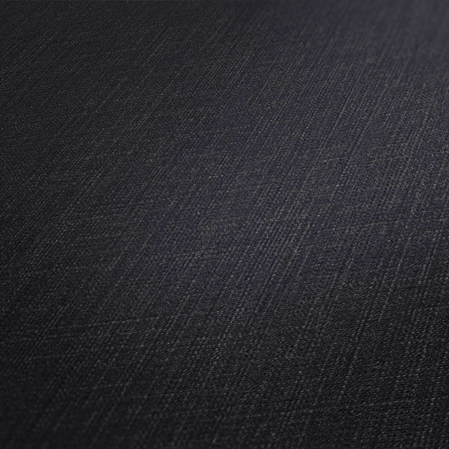 Matte Charcoal Faux Linen
