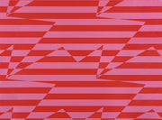 Kirkby Zig Zag Birds Metallic